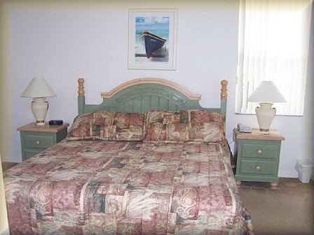 Orlando villa rental - Spacious Bedroom with King Size (6') Bed